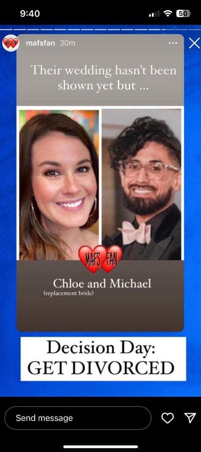 chloe mafs|chloe and michael mafs.